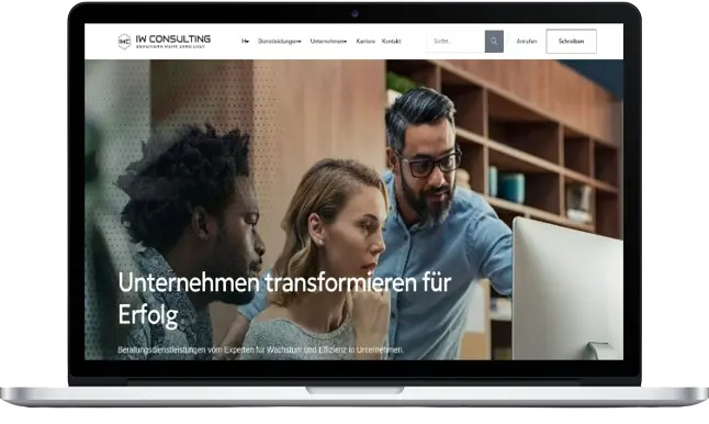 Homepage IW Consulting