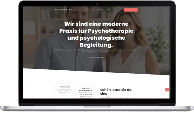Responsive Website Psychologe